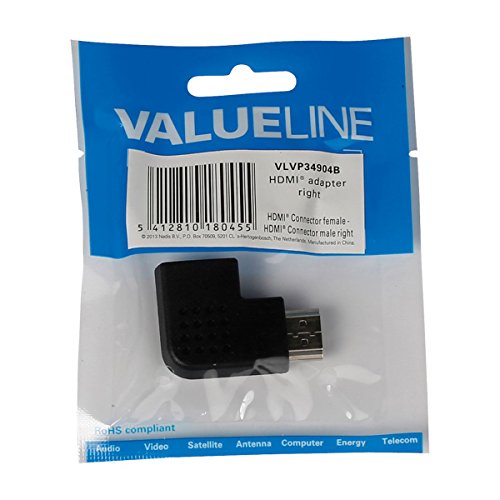 Valueline Adattatore Connettore HDMI Angolato a