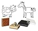 Crea Lign CL152 Die Tiere des Bauernhofs, Bois, 3 Jahre+, one Size