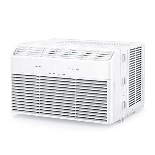 Air Conditioners for Window, Quiet 8000 BTU Window AC Unit with 4 Fan Speeds 5 Modes 24-Hour On/Off Timer,Remote Control Portable and Easy to Set up AC Cooler for Rooms up to 350 sq. ft.