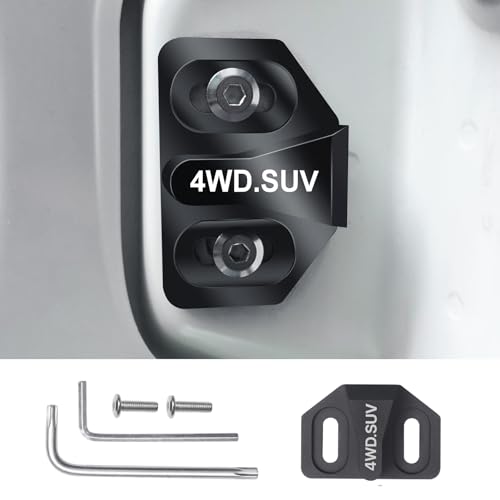 Suitable for 2010-2023 Lexus GX460 Toyota Land Cruiser Prado LC150 LC120 2003+FJ Cruiser 2007-2021 R@AV4 Tailgate Latch Limiter Decorative Anti Vibration and Anti Noise Modification Accessories