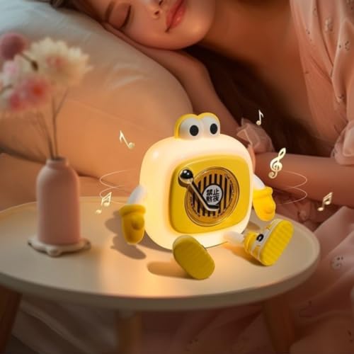 Altavoz inalámbrico compacto de 14 cm con graves profundos y luz nocturna 5