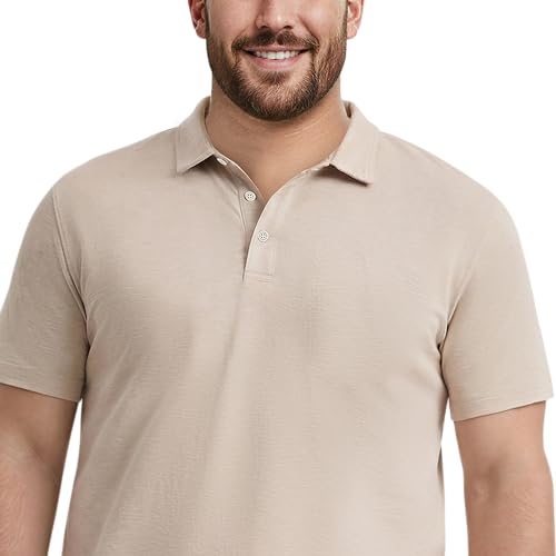 Polo Izod para Hombre Big & Tall Dockside Slub miniatura 3