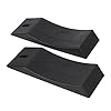 Widest Deadlift Wedge for Weight Lifting (2 Pack) Barbell Deadlift Jack Alternative, Dead Lift Wedge for loading Barbell Weights. Weightlifting Accessories Compatible with Deadlift Platform, Blocks,