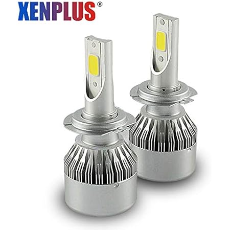 Amazon Xenplus 国内正規保証品 H7 Ledヘッドライト H7車検対応 車 正規 Zesチップ 超高輝度 ホワイト 6500k 36w ハロゲンランプ ズ 99 車種対応 Ip68防水 2年保証 2個セット Ledバルブ 車 バイク