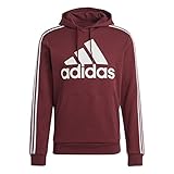 Kapuzenpulli adidas H47057 M BL3S FL HD Sweatshirt Herren Shadow red Größe L