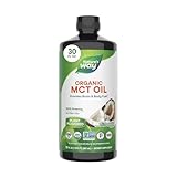 Nature’s Way Organic MCT Oil, Brain and Body Fuel*, Liquid Coconut MCT Oil with C8 Caprylic & C10 Capric Acids, 14 g Medium Chain Triglycerides per Serving, Keto & Paleo Certified, Non-GMO, 30 Fl Oz