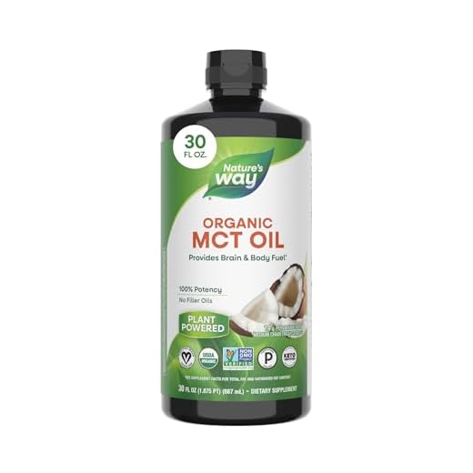 Nature's Way Organic MCT Oil 30oz