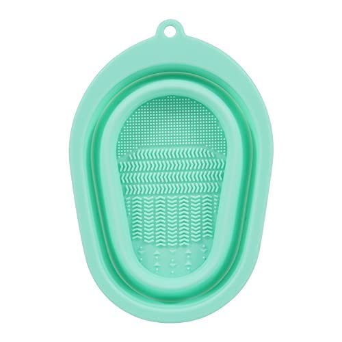Silicone Folding Washing Pad Portable Laundry Scrubber Board with Suction Cup, Non-Slip Washboard for Clothes, Baby Items, Travel & Home Use-image-45