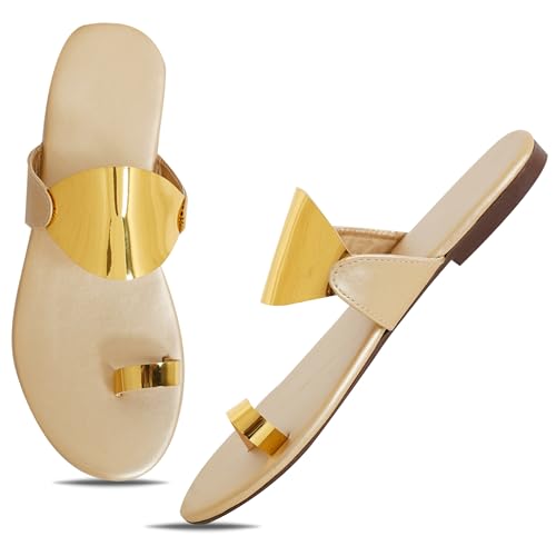 Image of DFR Women Casual Cushioned Flat Slippers Woman