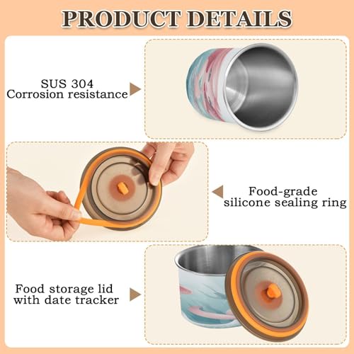 Contenedor Hermético para Café de Acero Inoxidable 30oz miniatura 5