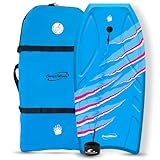 Own the Wave Claw Strike PRO 38 Inch Bodyboard with RPET Carry Bag - Blue