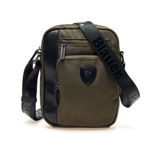 Blauer Bandoulière Homme CROSBY01 Petite Sacoche Textile Zippée