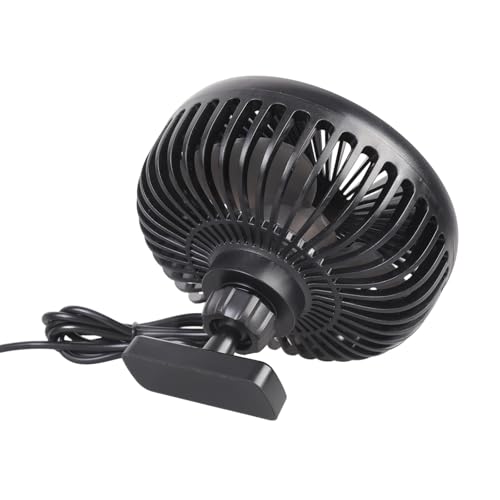 Ventilador eléctrico de un cabezal magnético con conector USB de 5V para camping 8