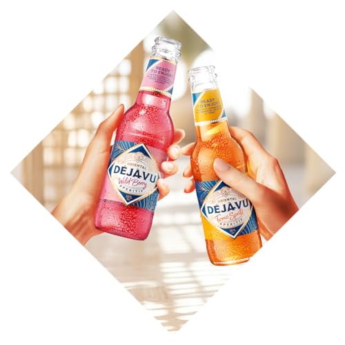 Oriental Deja-Vu Tonic Spritz | Ready to Enjoy | fruchtig-herber Mix aus Oriental Déjà-Vu & Tonic | fertig gemixt | Perfekt für spontane Genussmomente | 3 x 0,2l