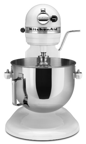 KitchenAid 4KG25H3XWH Professional HD Bowl-Lift Stand Mixer, White
