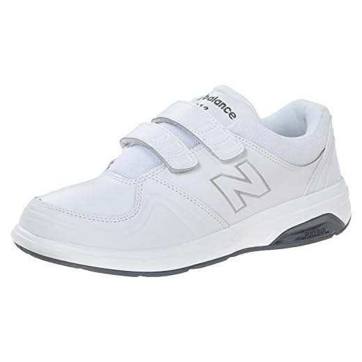 New Balance womens 813 V1 Hook and Loop Walking Shoe, White, 8 Wide US