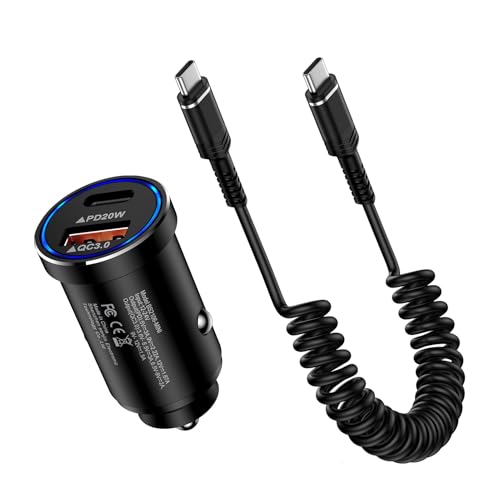Hootek  [d VK[\Pbg USB 2|[g 38W+1.2m 60W Type-C P[u PD&QC3.0Ή/USB-C&USB-A/12V-24V J[`[W[ ^CvC  [\Pbg USB }[d Type-C R