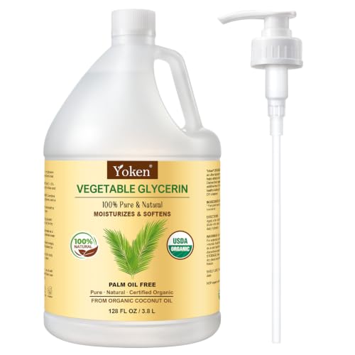 Image of Organic Glycerin Vegetable Glycerine 1 Gallon Liquid Vegetal USDA Certified