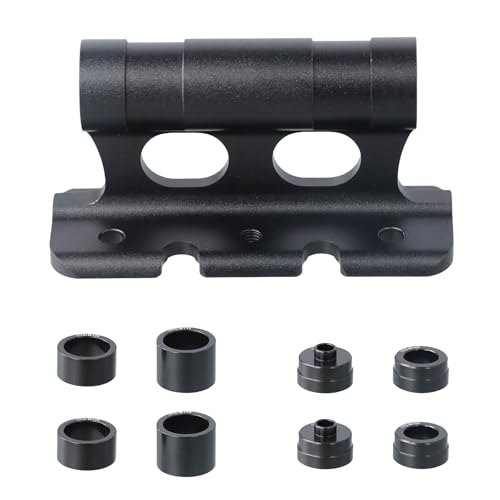 Portaequipajes Versátil para Techo de Coche y Bicicleta, Soporte de Horquilla de Aluminio con Bloque de Liberación Rápida M5/M12/M15x100mm y M15x110mm Horquilla Portátil para Bicicletas