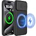 Produktbild Nillkin CamShield Pro für iPhone 15 Pro Max Hülle für MagSafe mit Kameraschutz Schild [Schutz in Militärqualität] Stoßfest Rundumschutz Schutzhülle Cover Handyhülle iPhone 15 Pro Max Case Schwarz