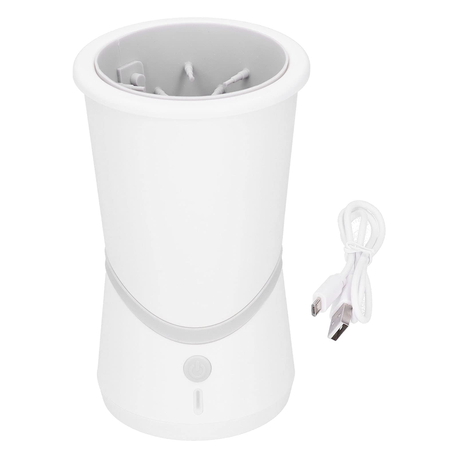 Elektryczny środek do czyszczenia łap zwierząt domowych Ładowanie przez USB Automatyczna myjka do łap psa Narzędzie do czyszczenia Miękkie silikonowe włosie Obrotowa konstrukcja