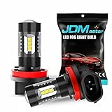 JDM ASTAR Bright White Max 80W High Power H11 LED Fog Light Bulbs