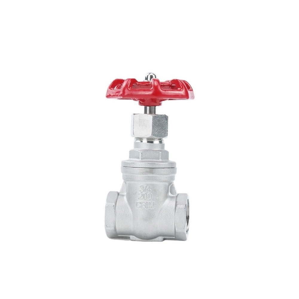 1/2" 3/4" 1" 2" Female Thread Stainless Steel SS304 Gate Valve DN15 DN20 DN25 DN32 DN40 DN50 Straight through Gate Valve 1.6Mpa(DN32)