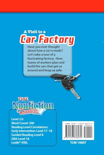 A Visit to a Car Factory (TIME FOR KIDS(r) Nonfiction Readers) - Image 2