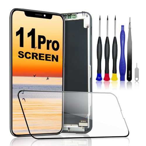 Écran LCD iPhone 11 Pro 5,8 pouces compatible châssis A2160 A2217 A2215 avec outils