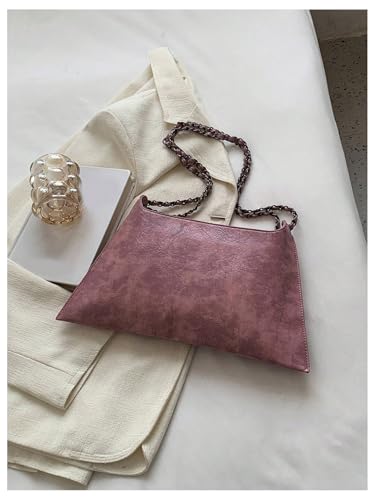 Floerns Women's Rivet Studded Detail Hobo Handle Handbag Twist Lock Flap Shoulder Bag2