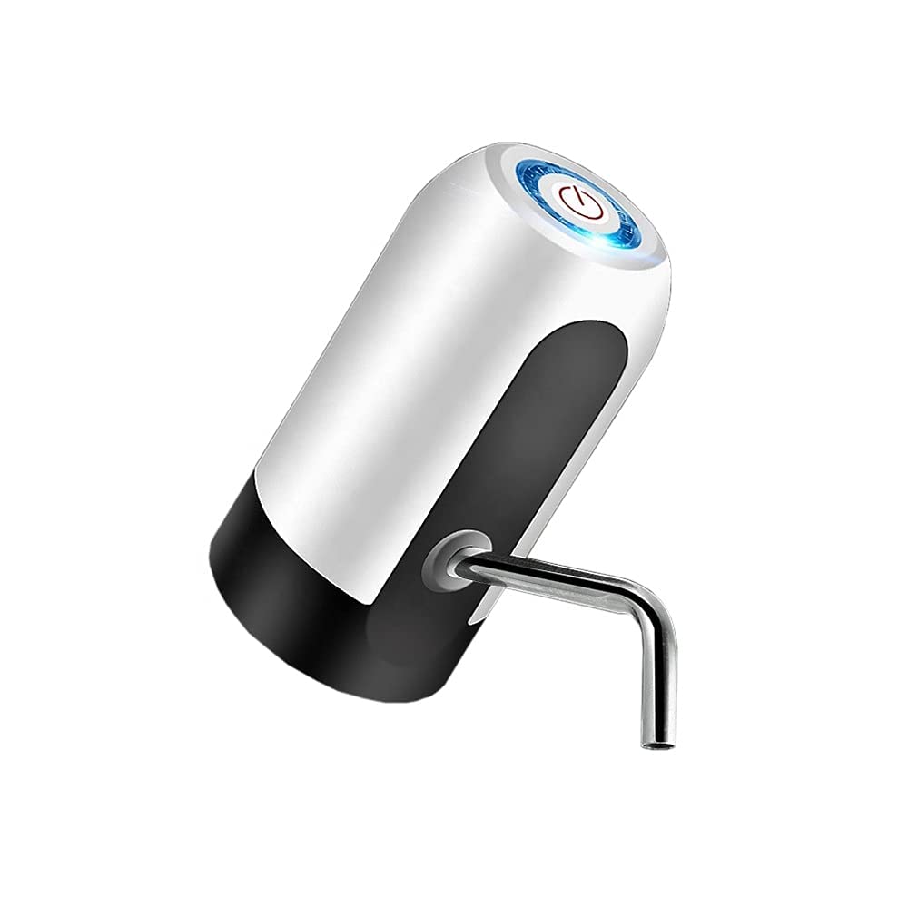 KING Nayagara Rechargeable Automatic Wireless Portable Water Bottle Can Dispenser Pump for 20 Litre Bottle Can USB Charging Cable (Black/White) (B09GZ5SP1C) Amazon Price History, Amazon Price Tracker