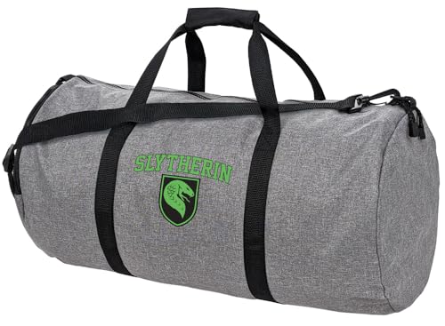 Harry Potter Slytherin Arch Lightweight Duffel Bag for Sports and Gym Packable for Travel