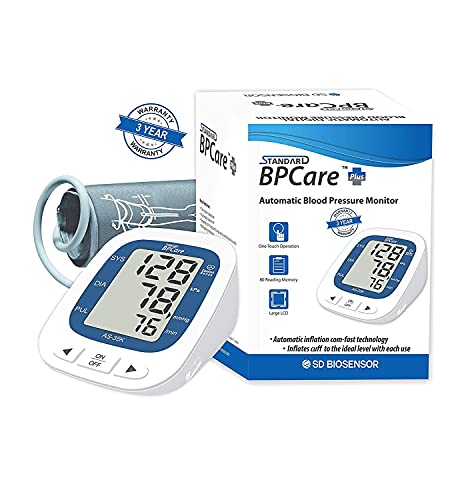 Image of STANDARD BPCare Plus (Model: AS-35K) Blood Pressure Monitor (Blue & Royal White)
