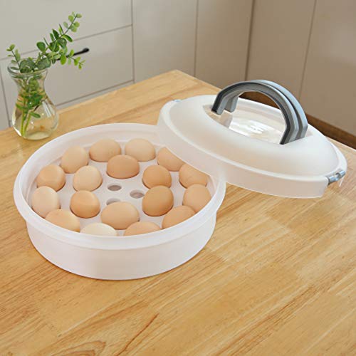 3-In-1 Portable Cake Holder Carrier With Lid And Tray 10 Inch Food Container For Pies, Muffins, Cookie, Candies, Cupcakes, Dessert #TOP6