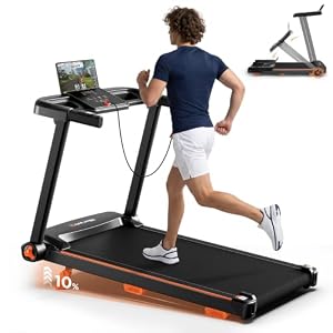 Treadmill with Manual 10%/Auto 25% Incline 8.5/10MPH for Office Home Gym