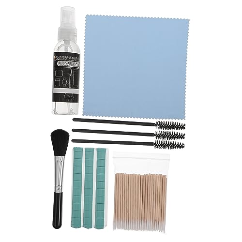 DOITOOL 1Set Headphone Cleaning Kit Earbud Cleaner Tools with Furry Brush Swabs for Efficient Keyboard Phone Laptop Maintenance Portable Easy to Carry
