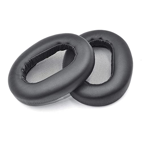 Almohadillas de repuesto para auriculares MDR-1AM2 de CONVELIFE, cubiertas de cuero sintético negro compatibles con Sony MDR-1AM2 / MDR1AM2 / MDR-1AM2/B miniatura 1