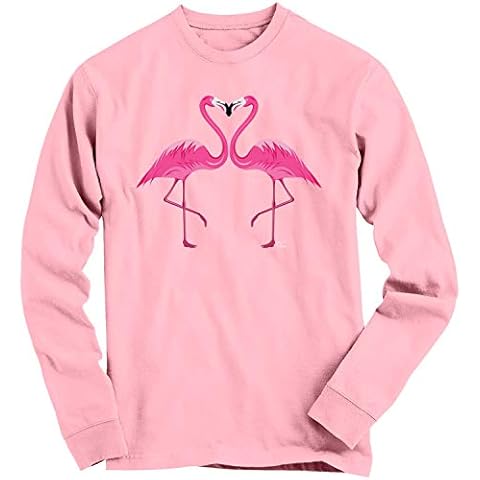 1Tee Girls Flamingos Sweatshirt Baby Pink Cover
