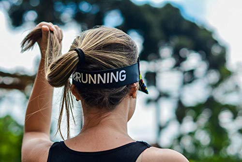 Viseira para Corrida HUPI Guache, Cor: PRETO