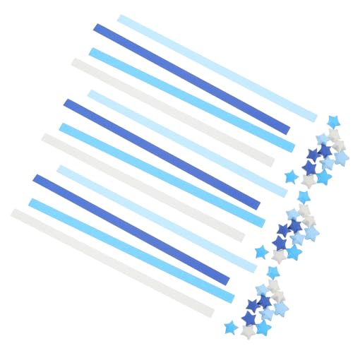 Papier origami SHINEOFI anti-déchirure, 4050 bandes pour réussir toutes vos étoiles