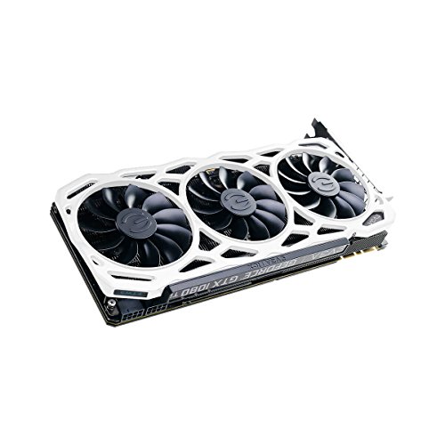 Image of EVGA GeForce GTX 1080 Ti FTW3 Elite Gaming White 11GB 12GHz GDDR5X iCX Technology - 9 Thermal Sensors & RGB LED G /P /M Graphic Cards 11G-P4-6797-K1