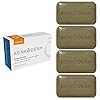 Kenkoderm psoriasis dead sea mud soap with argan oil shea butter 425 oz 4 bars dermatologist developed skin care for soothing moisturizing psoriasis eczema rosacea fragrance color free  urban country home decor