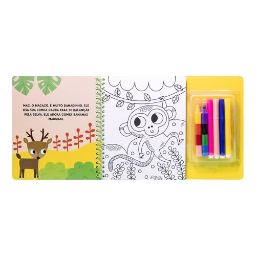 Colorindo Aventuras: Vida Selvagem Colorindo Aventuras: Vida Selvagem - Imagem 4