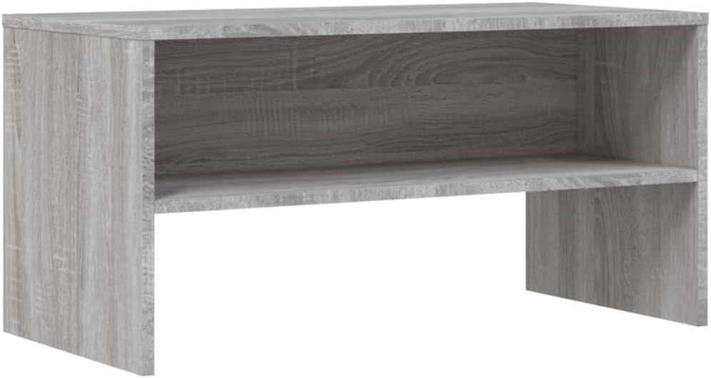 vidaXL TV Cabinet Grey Sonoma Engineered Wood Medium Modern TV Cabinet