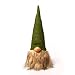 ITOMTE Handmade Swedish Gnome, Scandinavian Tomte, Plush Toy Winter Table Ornament Decoration, Yule Santa Nisse, Nordic Elf Figurine Valentine's Gnome Gifts - 12 Inches, Green