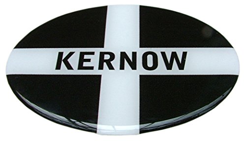 Cornwall decalcomania auto stemma ovale Kernow