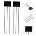 Alipis 15pcs Hall Effect Sensor Alloy Magnetic Detector for Home and Industrial Applications High Reliability Accurate Detection Electrical Control