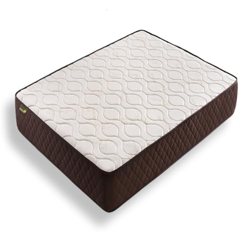 DESCANSIN - Colchón Firmeza Muy Alta para Dolores de Espalda | Colchón Viscoelástico Transpirable | Colchón Matrimonio o Cama Individual | Colchón Antiácaros, Anti Alérgico y Anti Bacterias (150x190)