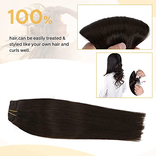 Image of Women Hair Extension Long Curly Wavy Black 18 To 20 Inches Hairpiece With 5 BB Clip /Hair Extension for Women Party /Halloween /Christmas