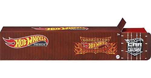 Hot Wheels Set de Contenedor con 5 Autos 1:64 miniatura 6